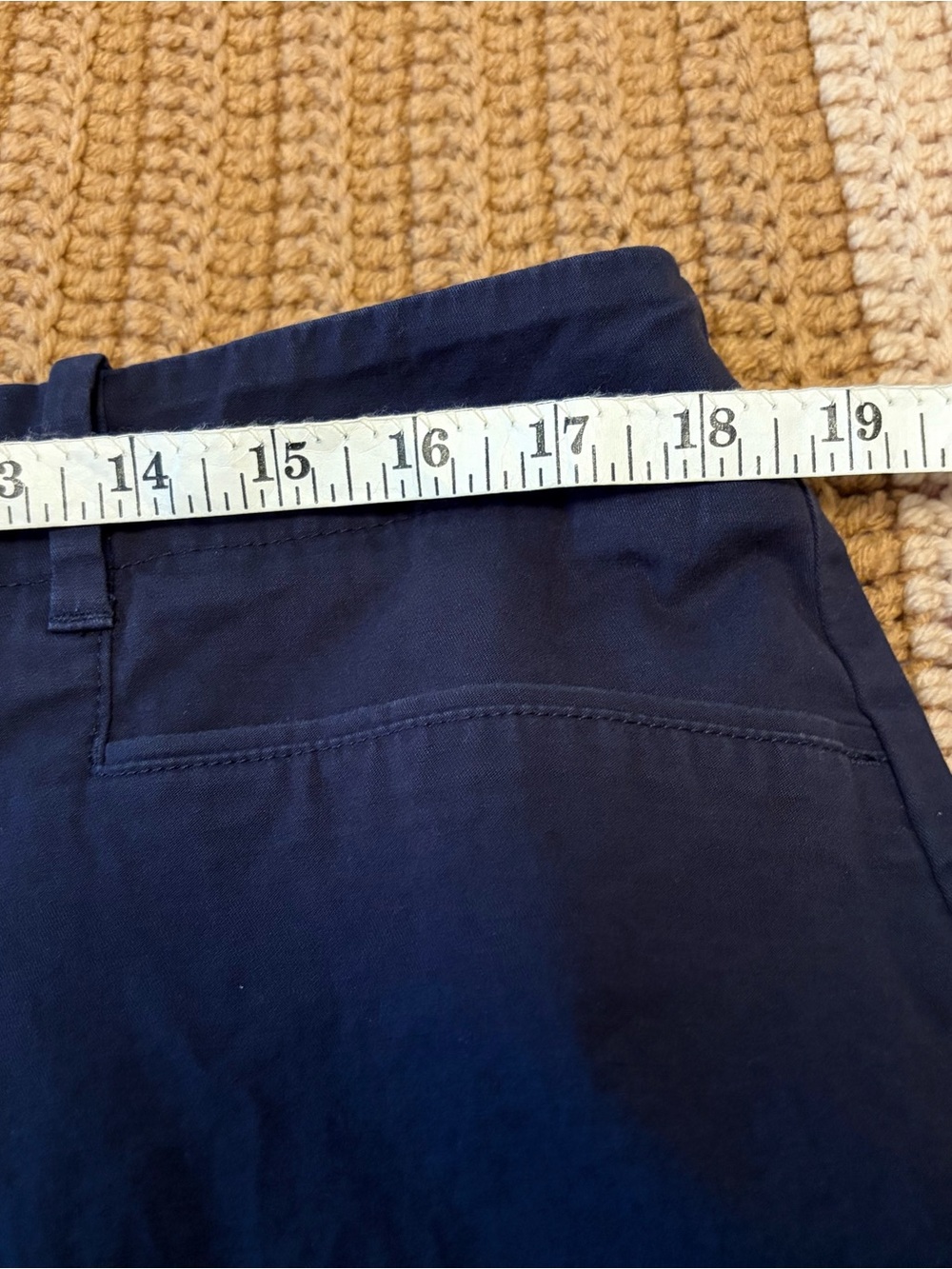 Talbots Outlet Navy Blue Women's Bermuda Shorts - Picture 5 of 7